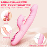 SexLure Orgasm Booster G-Spot Vibrator with Telescopic and Licking Functions - Image 4