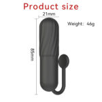 SexLure Mini Waterproof Silent Vibrator With 10 Strong Modes USB Rechargeable - Image 9