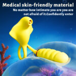 SexLure Manta Ray Sucking Retractable Vibrator With 9 Modes LCD Display USB Charging - Image 12