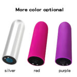 SexLure Waterproof Silent Vibration Bullet With 10 Powerful Modes USB Rechargeable - Image 10