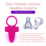 SexLure Quiet Waterproof Silicone Vibrating Ring for Couples - Image 10