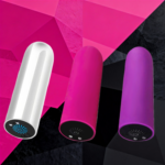 SexLure Waterproof Silent Vibration Bullet With 10 Powerful Modes USB Rechargeable