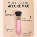 SexLure Love Brush Vibrating Makeup Brush with 10 Frequencies and Waterproof Design - Image 5