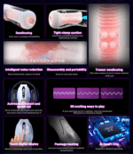 SexLure AI Honey Channel Stroker 99 Modes Heating Touch Control - Image 9