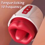 SexLure Magic Tongue Vibrator with 10 Frequency Tongue Licking and Waterproof Design - Image 6