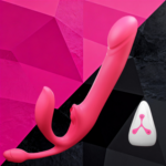 SexLure Inflatable Thrusting Silicone Vibrator with Multi Motor Design