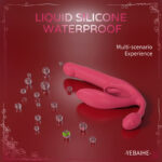 SexLure Inflatable Thrusting Silicone Vibrator with Multi Motor Design - Image 3