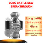 SexLureSea and Land Glans Training Device Vibrating Penis Trainer for Enhanced Stamina and Hardness - Image 7