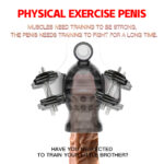 SexLureSea and Land Glans Training Device Vibrating Penis Trainer for Enhanced Stamina and Hardness - Image 8