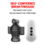 SexLureSea and Land Glans Training Device Vibrating Penis Trainer for Enhanced Stamina and Hardness - Image 13