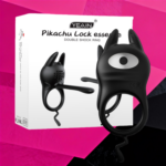 SexLure Little Devil Dual Stimulation Vibrating Cock Ring with 10 Modes