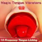SexLure Magic Tongue Vibrator with 10 Frequency Tongue Licking and Waterproof Design - Image 7