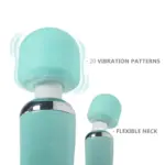 SexLure Flexible Neck Vibrating Massager with 20 Patterns - Image 7