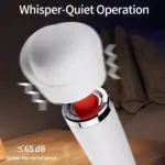 SexLure High Frequency Body Wand Massager with Wide Silicone Head - Image 6