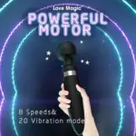 SexLure Powerful Waterproof Wand Massager with 8 Speeds and 20 Modes - Image 3