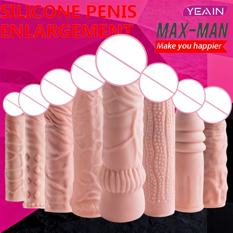 主图-01_副本 SexLure X-Tender Series Penis Extender Sleeve for Enhanced Size and Pleasure - Image 1