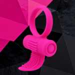 SexLure Quiet Waterproof Silicone Vibrating Ring for Couples