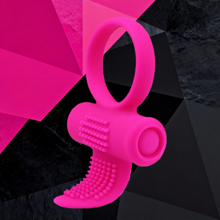 主图 (5) SexLure Quiet Waterproof Silicone Vibrating Ring for Couples - Image 1