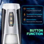 SexLure Mecha Warrior Telescopic Vibrator with Smart AI Control - Image 7