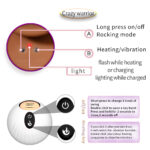 SexLure Wireless Heating Swing Vibrator Waterproof Reusable High Temperature Safe - Image 17