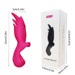 SexLure Six Finger Magic Set Wearable Liquid Silicone Vibrator with 12 Vibration Modes & Magnetic Charging - Image 10