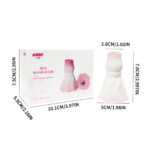 SexLure Compact Rose-Shaped Silicone Vibrator with 12 Modes - Image 2