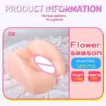 SexLure Premium TPE Dual Channel Body Simulator Soft Touch, Realistic Curves, Enhanced Grip & Safe Materials - Image 13