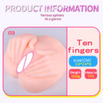 SexLure Premium TPE Dual Channel Body Simulator Soft Touch, Realistic Curves, Enhanced Grip & Safe Materials - Image 14