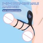 SexLure Dual Motor Waterproof Couples Ring with Clitoral Stimulation - Image 4