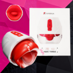 SexLure Magic Tongue Vibrator with 10 Frequency Tongue Licking and Waterproof Design