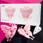 SexLure Butterfly Nipple Clamps with 12 Vibration Modes