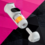 SexLure LCD Telescopic Heated Masturbation Device with Multi Mode Control