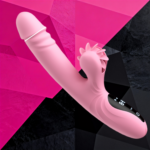 SexLure Tongue Vibrator with 9 Frequency Telescopic Function