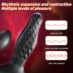 SexLure Dual Motor Telescopic Anal Plug with Remote Control - Image 7