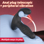 SexLure Dual Motor Telescopic Anal Plug with Remote Control - Image 10