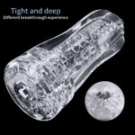 SexLure 3 Style Air Suction Male Masturbator Cup Soft TPE Channel, Negative Pressure Tightness, Optional Vibration Motor - Image 12