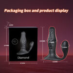 SexLure Dual Motor Telescopic Anal Plug with Remote Control - Image 18