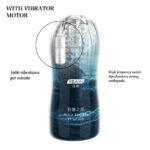 SexLure 3 Style Air Suction Male Masturbator Cup Soft TPE Channel, Negative Pressure Tightness, Optional Vibration Motor - Image 8