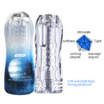 SexLure 3 Style Air Suction Male Masturbator Cup Soft TPE Channel, Negative Pressure Tightness, Optional Vibration Motor - Image 11