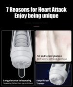 SexLure Mecha Warrior Telescopic Vibrator with Smart AI Control - Image 10