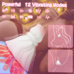 SexLure Compact Rose-Shaped Silicone Vibrator with 12 Modes - Image 9