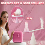 SexLure Compact Rose-Shaped Silicone Vibrator with 12 Modes - Image 5