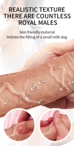 SexLure Realistic Suction Cup Dildo Flexible Texture Design - Image 4