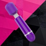 SexLure Mini Wand Massager USB Rechargeable Flexible Neck Silicone
