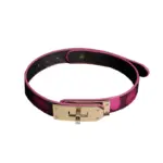 SexLure Color-Changing PU Choker with Kelly Buckle Adjustable Stylish Fit - Image 2