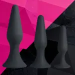SexLure Waterproof Silicone Anal Plug Set for Beginners and Advanced Users