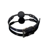 SexLure Soft PU Ball Gag Adjustable Strap 605mm - Image 4