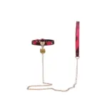 SexLure Heart Glow Collar Adjustable Light-Up Bell Romantic Pet Accessory (Copy) - Image 3