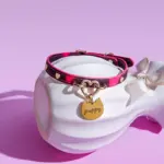 SexLure Temperature-Sensitive Heart Collar Adjustable Black-to-Red Glow - Image 5