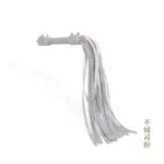 SexLure 60cm Silver Glitter Leather Whip, Durable Leather, Non-Shedding, Stylish Play Accessory - Image 2